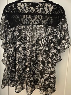 Metaphor Black Blouse