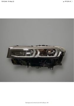 2020 2021 2022 2023 BMW 750i LED LEFT HEADLIGHT USED OEM SHELL (contact info removed)-04