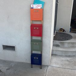 Pottery Barn Locker  Magazine/ Book Rack 