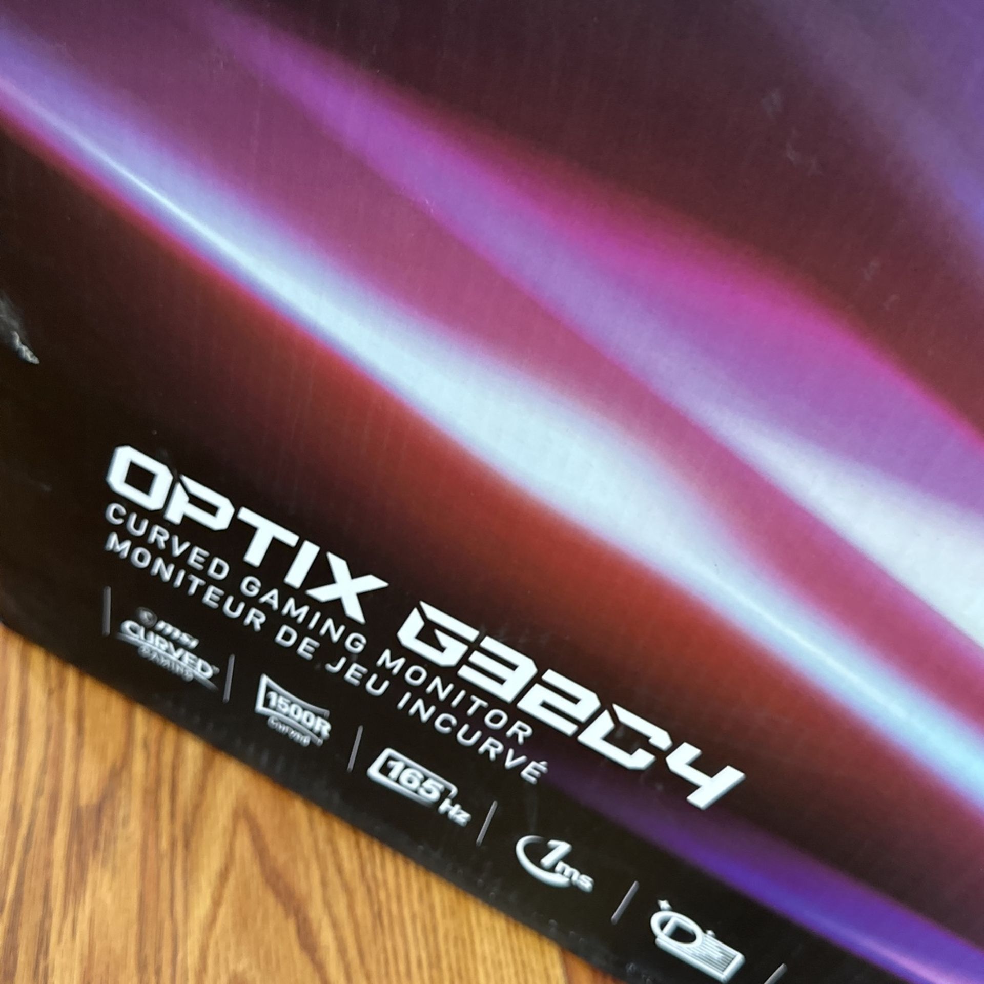 MSI Optix G32C4W 32" FHD Curved Gaming Monitor, 1500R, IPS, 165Hz, 1ms