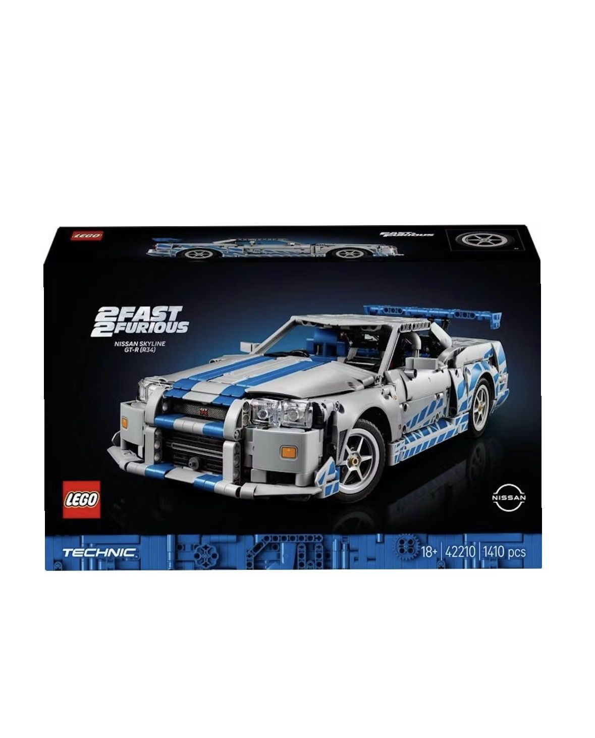 fast And Furious Lego GTR R34
