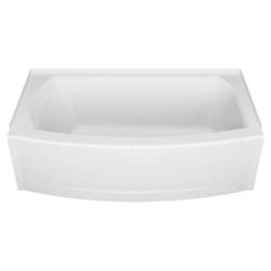 American Standard Ovation Curve 60 in. x 30 in. Soaking Bathtub with Right Hand Drain in Arctic