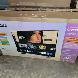 Samsung 65” Class U8000F Series Crystal UHD 4K Smart Tizen TV 2025 Model UN65U8000FFXZA