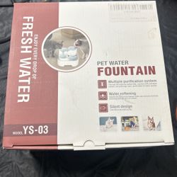 Pet Water Fountain 