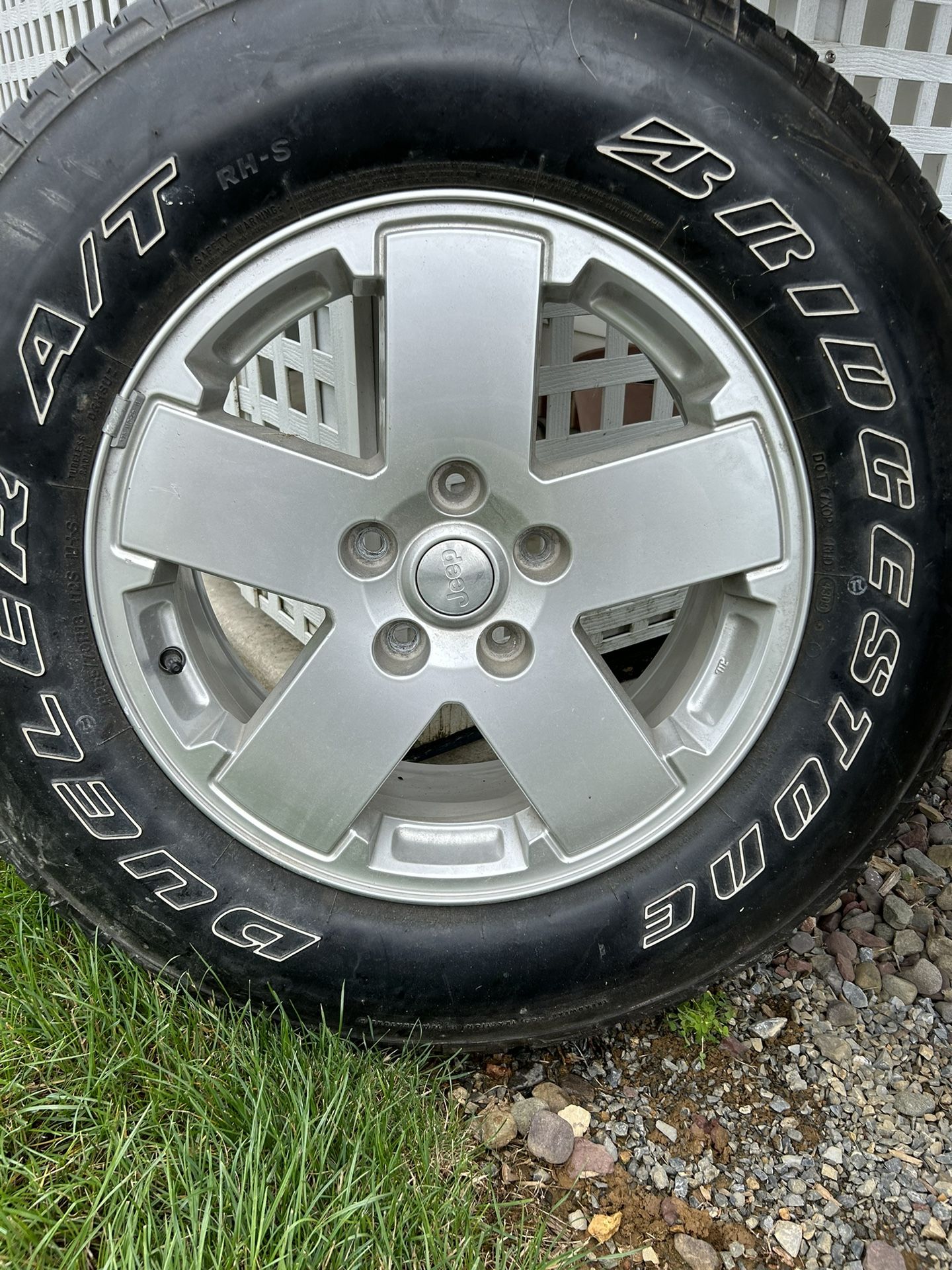 Brand New Unused Jeep Wheel And Tire