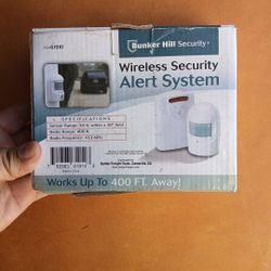 Wireless Security Alert System 