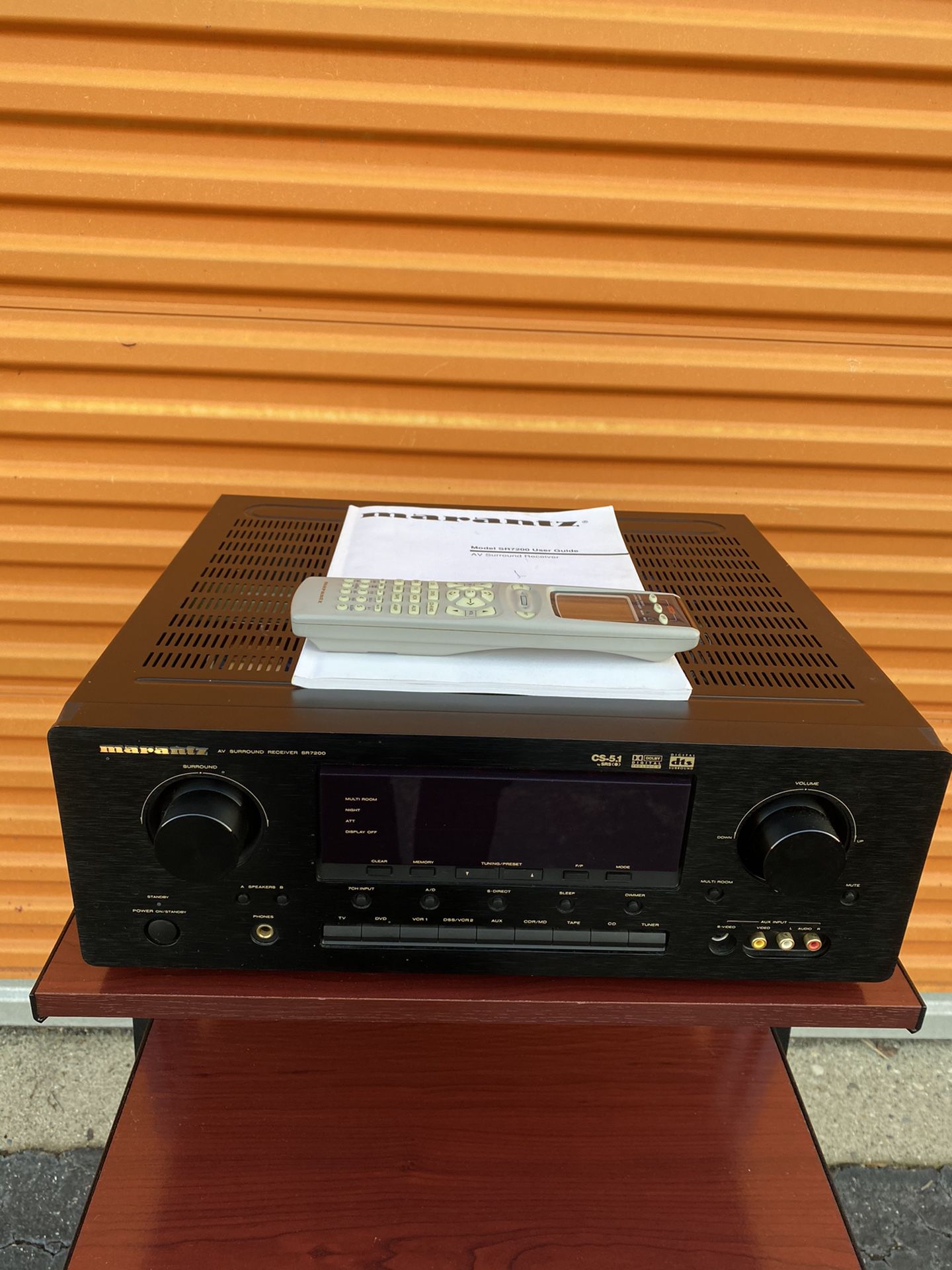 Marantz SR7200 8.1 Home Theater/Stereo Receiver w/ Remote 