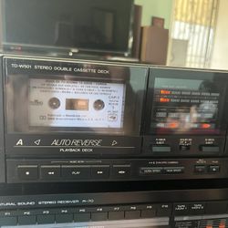 JVC Cassette TD-W501 
