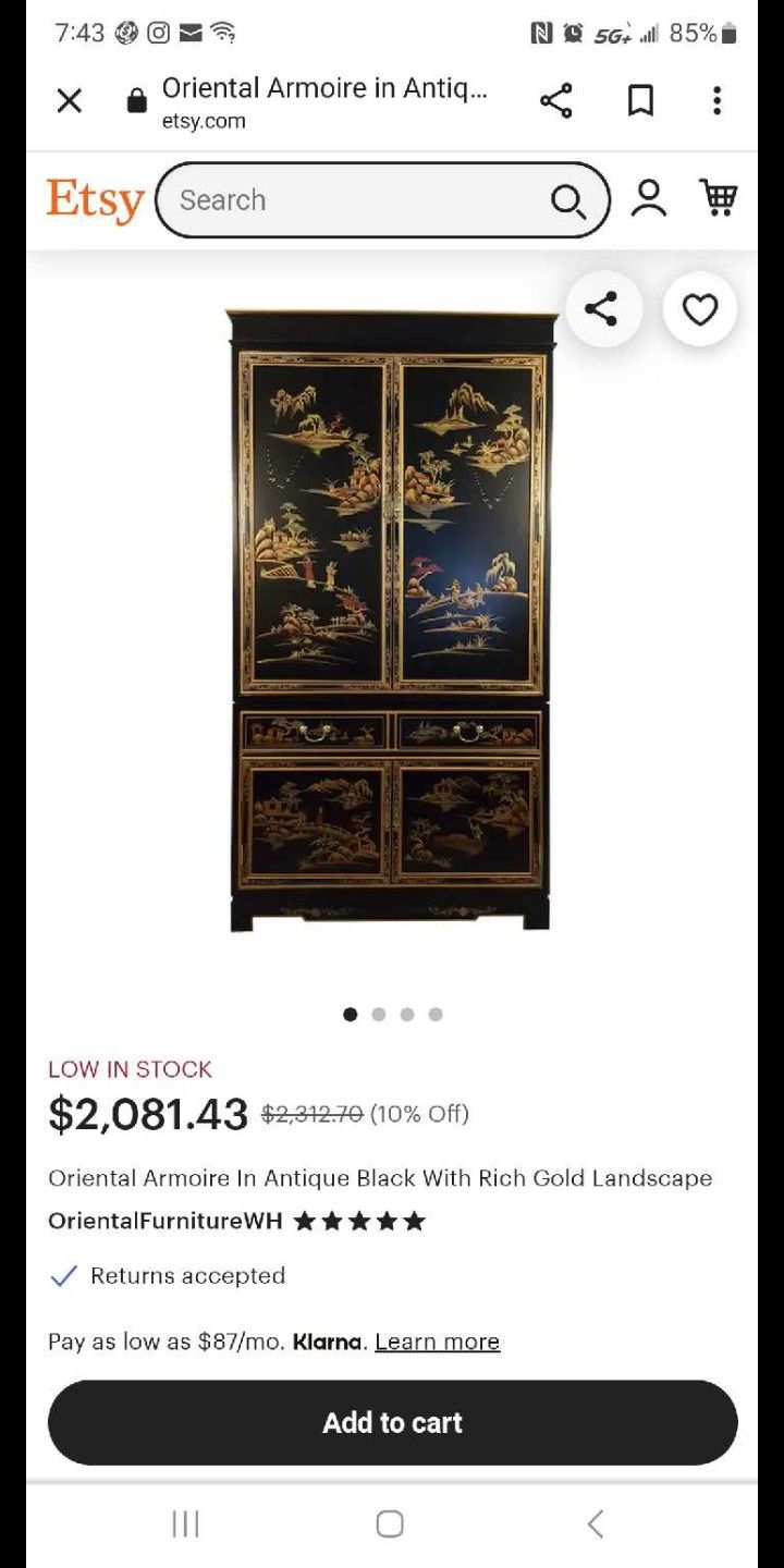 Oriental Armoire