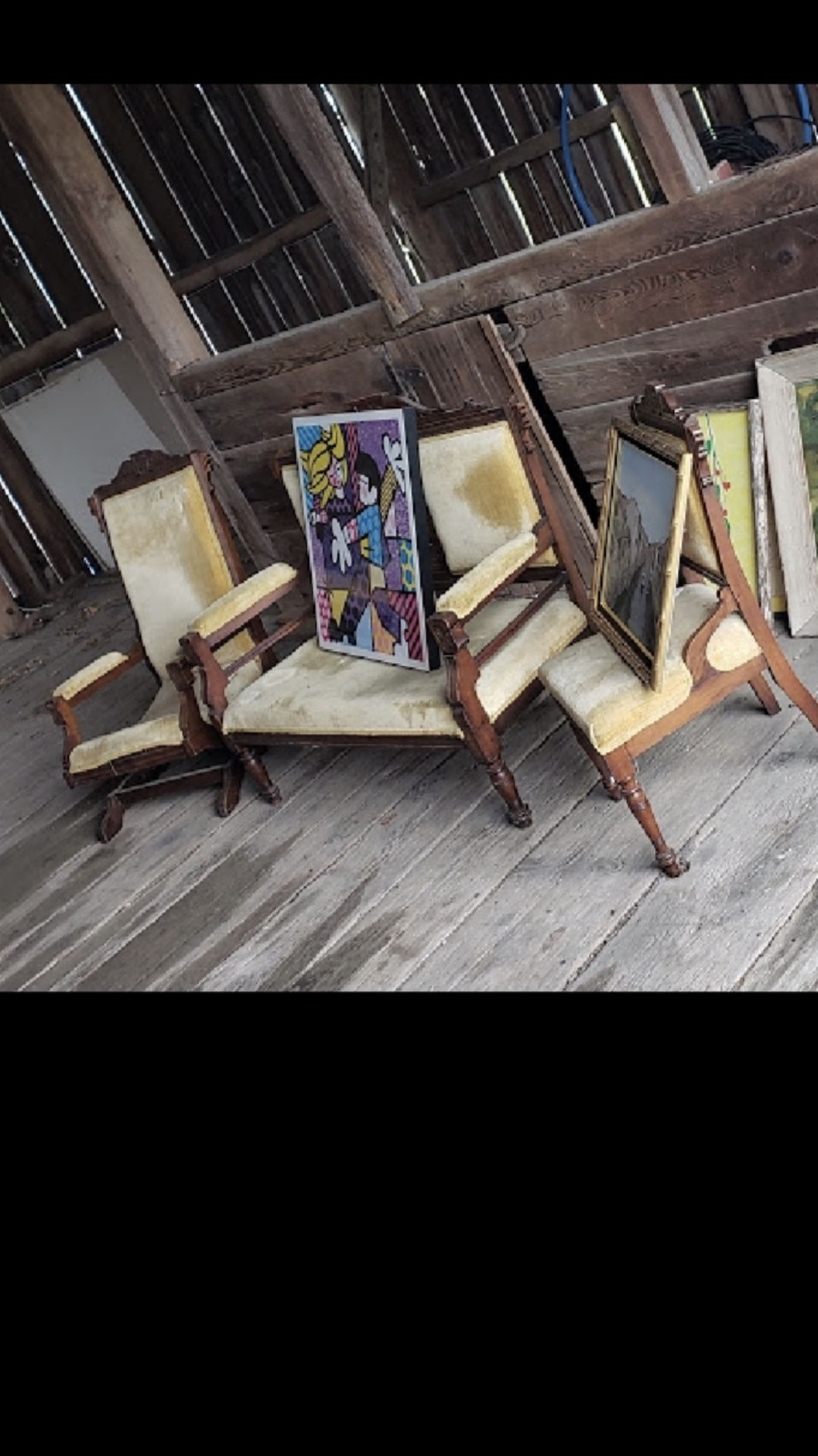 Chairs that go with the other one antique