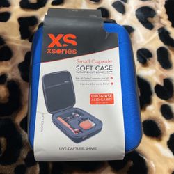   XSories Small Capxule, GoPro Case with Pre-Cut Foam Inlays Blue