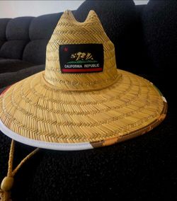 California Republic Straw Hat