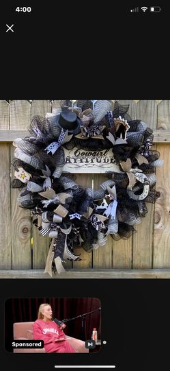 Cowgirl Country Wreath