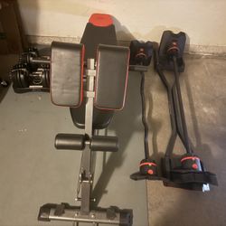 Home gym SelectTech Bowflex 