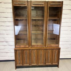 MCM 2pc Buffet China Cabinet