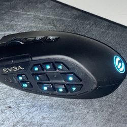 EVGA Gaming Mouse – High-Performance with Extra Side Buttons & RGB 