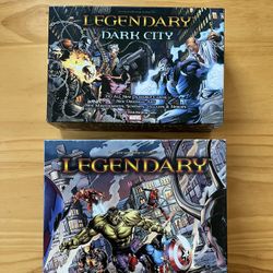Marvel: Legendary + Legendary Dark City Board Games 