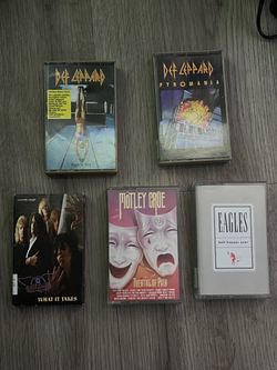 Cassette Tape Lot of 5