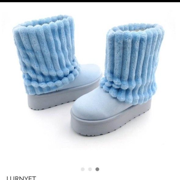 Burnett Light Blue Boots