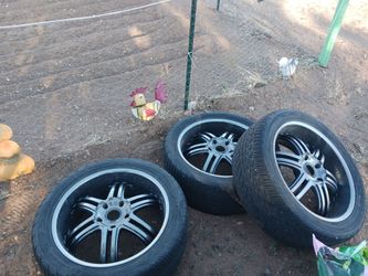 23" rims w/ perelli tires