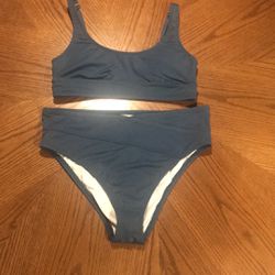 out from under blue bikini for urban outfitters