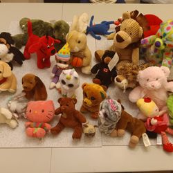Lot Of Mixed Stuffed Animals  26