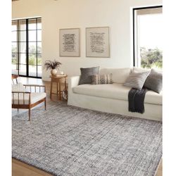 💥💥BlowOut Sale💥 Loloi Amber Lewis x Alie Collection, Charcoal & Dove 7'-10" x 10' Area Rug 