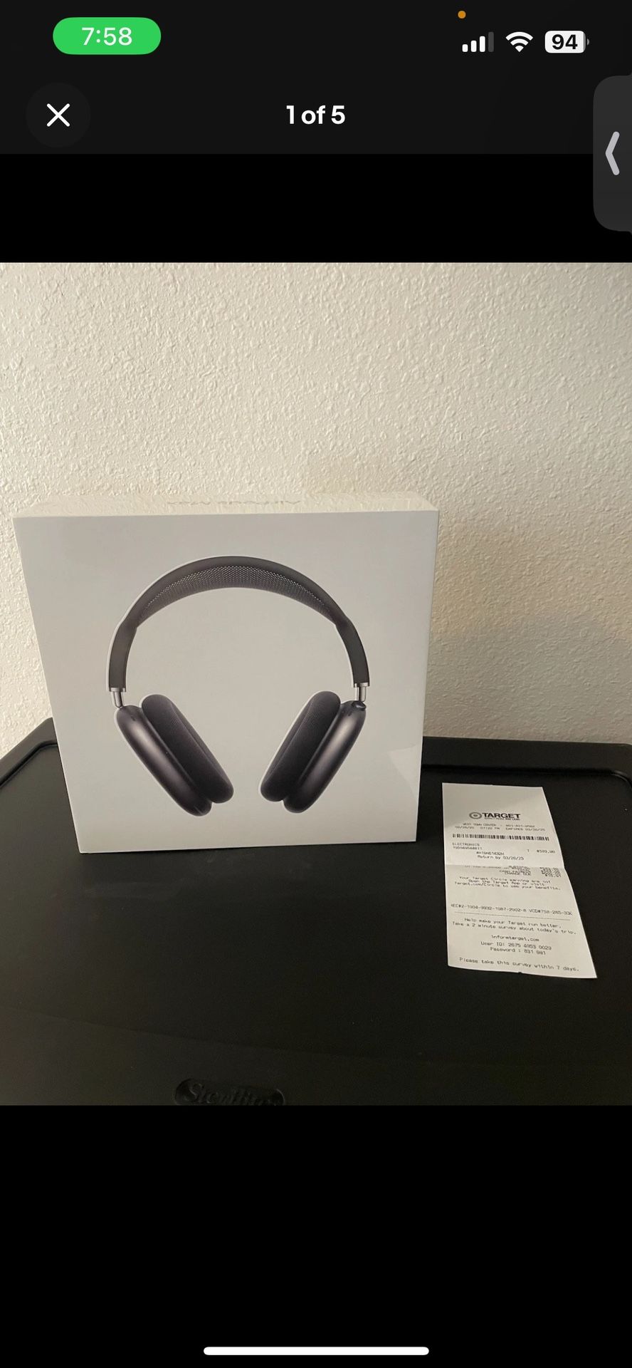 Black Airpod Max