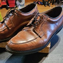 Allen Edmonds Wilbert 1951 12D Split Toe Leather Shoes 