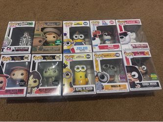 10 Assortment of Funko Pops