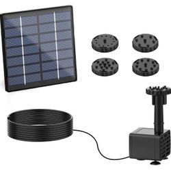 Brand: Generic Solar Garden Pond Fountains Pump for Pool, Fish Tank, Aquarium and Outdoor Brand New. Never been used. Still in the box.  Top Highlight