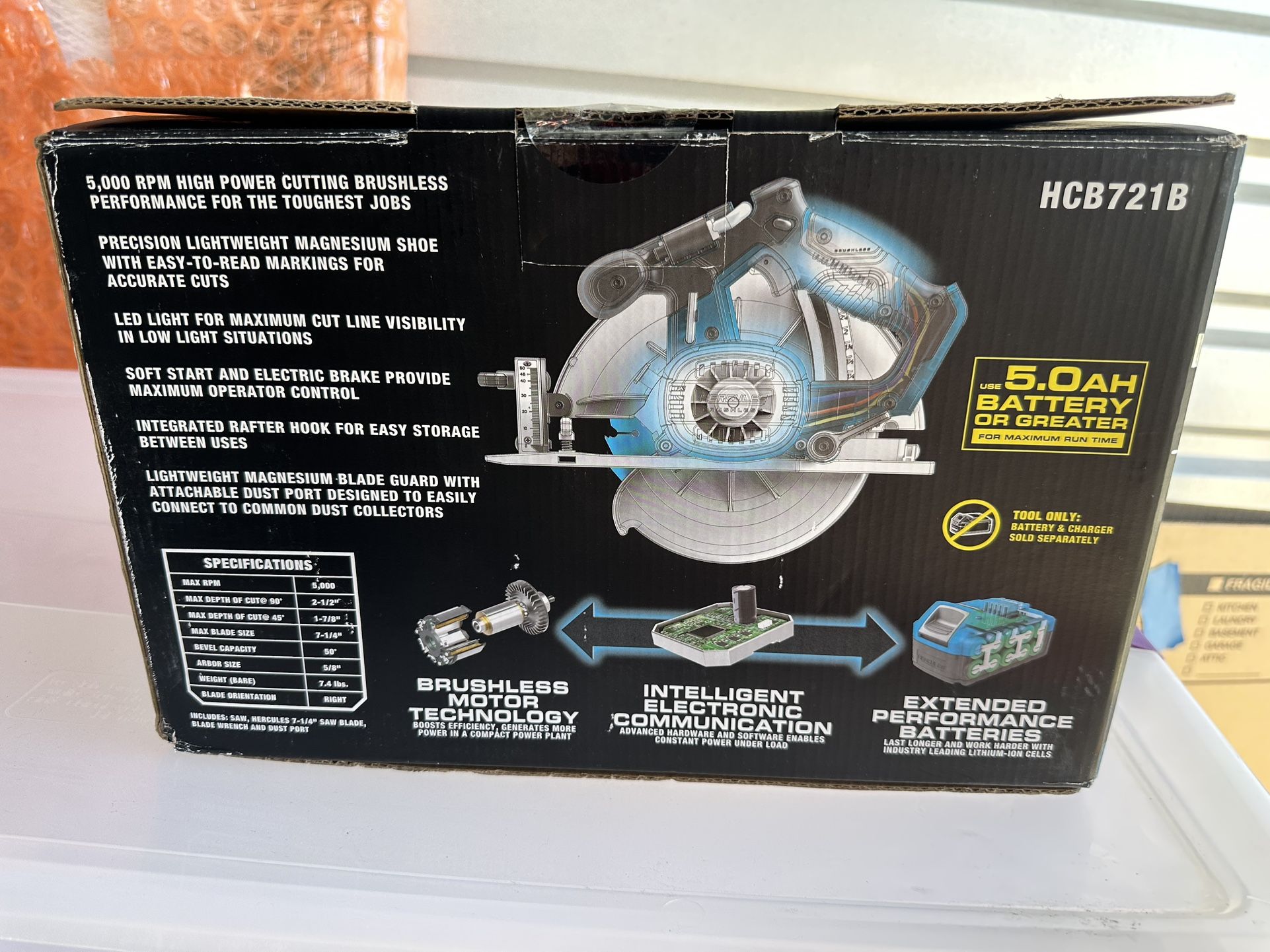 Cordless 20v Skillsaw