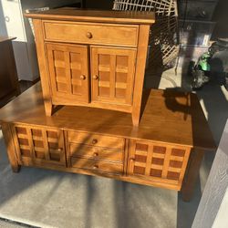 Three Piece Console Set
