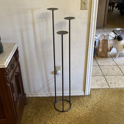 36” tall standing candle holder