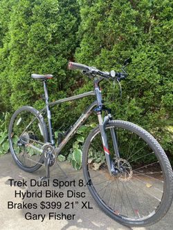 Trek Dual Sport 8.4 Hybrid Bike Bicycle Disc Brakes Size XL
