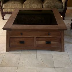 Custom Cherry Coffee Table
