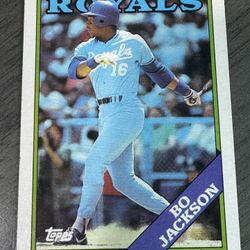 1988 Topps - Bo Jackson #750 Baseball Card 