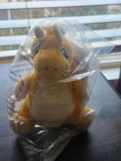 Pokemon Center Dragonite Sitting Plush