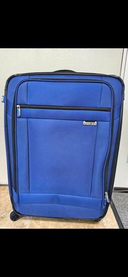 Samsonite 2 suitcases, (1 large, 1 carryon)
