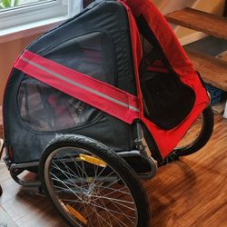Foldable Bike Trailer For Dog(s)
