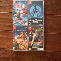 Nintendo Switch Video Game Lot