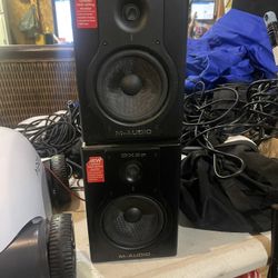 M-AUDIO STUDIOPHILE BX5A SPEAKERS 