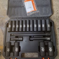 Impact Wrench And Socket Set Brand New Both $80.00