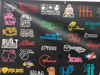 Car stickers 5x5👍 🤔 Stickers Al Instante 