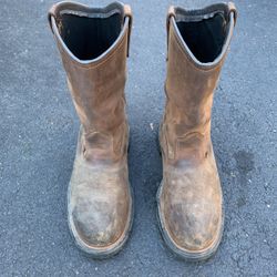 Rarely Worn Steel Toe Redwing DynaForce 2272 8” pull ups work boots