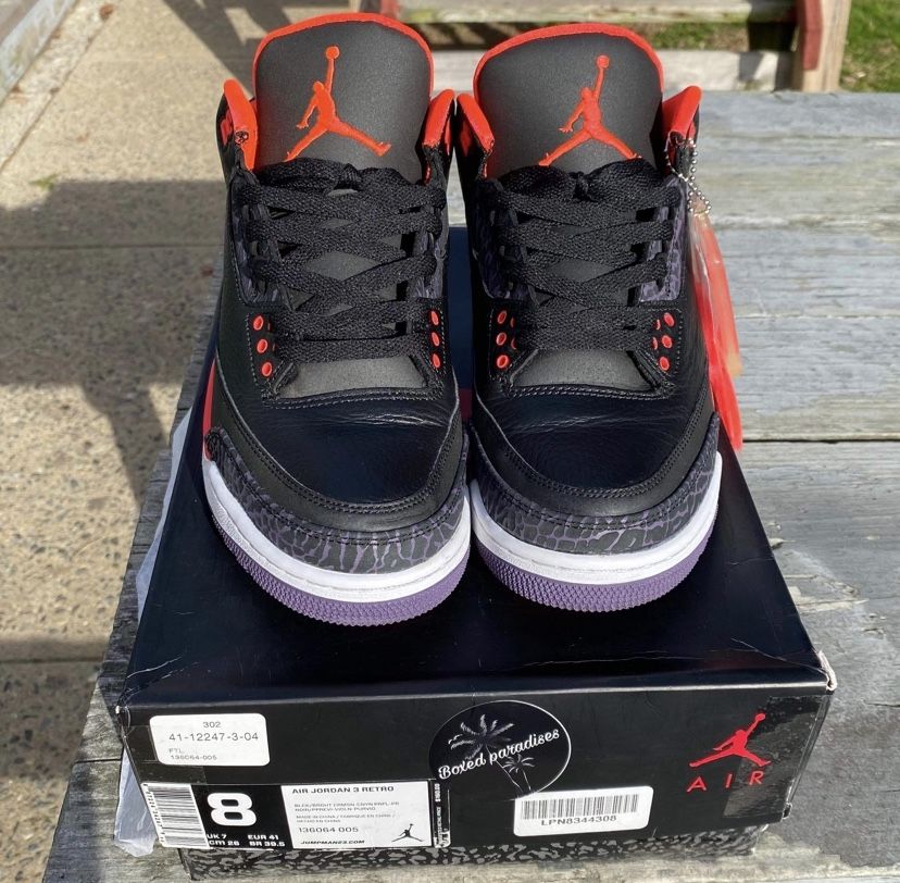 Air Jordan Retro 3 ‘Crimson