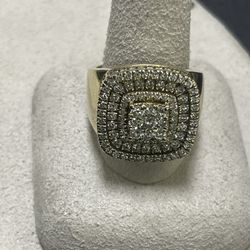 10k Men Diamond Rings 
