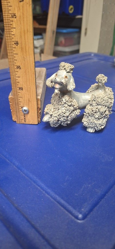 Antique Spaghetti Poodle Figure