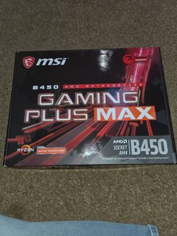 MSI B450 Gaming Plus MAX AMD Motherboard