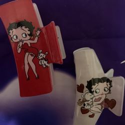 Betty Boop Hair Clips 
